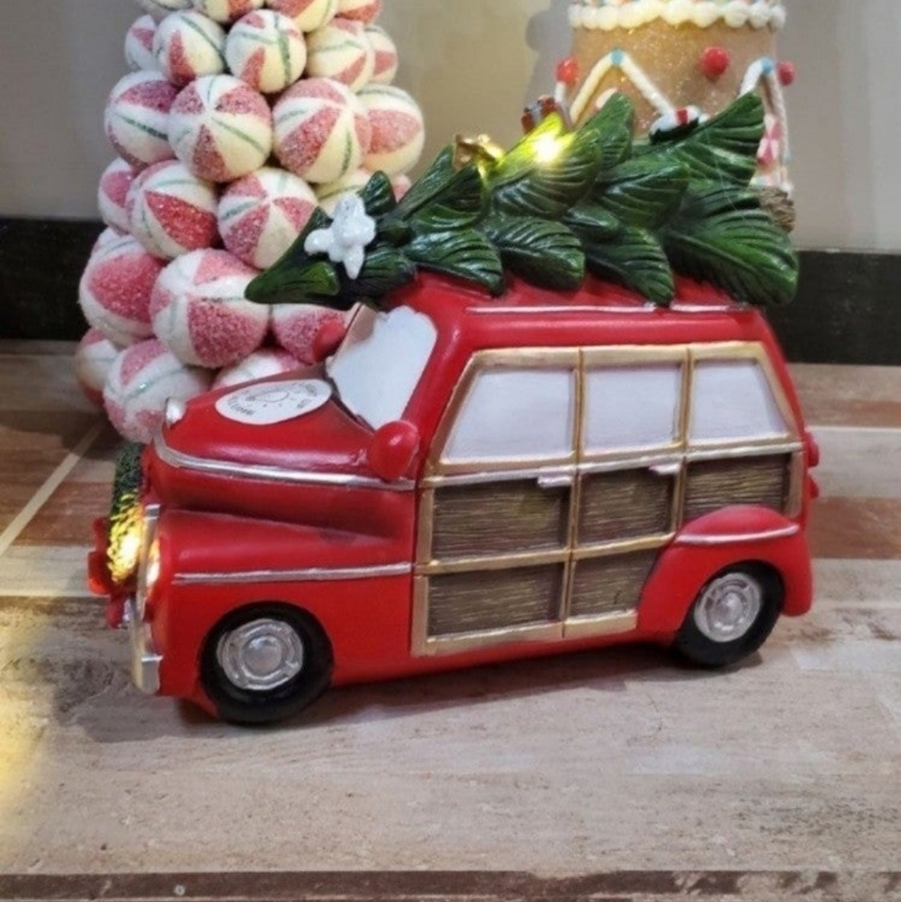 Vintage Holiday Car Decor-NWT